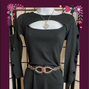 Super Cute Derek Heart LBD With Cut Outs